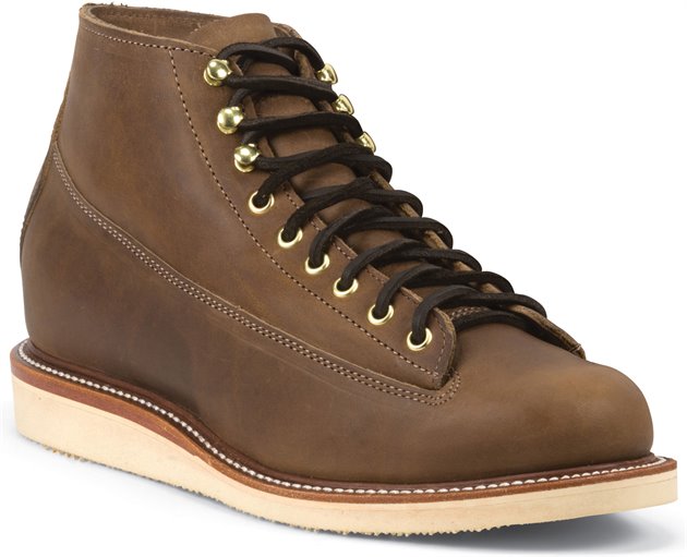 Chippewa Boots VARDA MAPLE in Medium Brown Chippewa Boots Mens